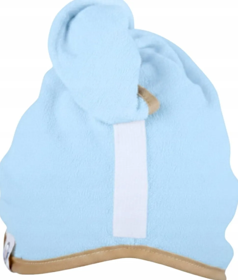 Gruby ręcznik do włosów turban na rzep termofrotte chłonny miękki Babymam