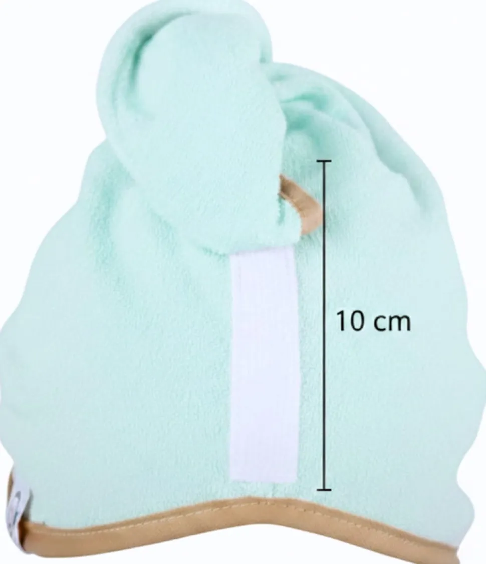 Gruby ręcznik do włosów turban na rzep termofrotte chłonny miękki Babymam