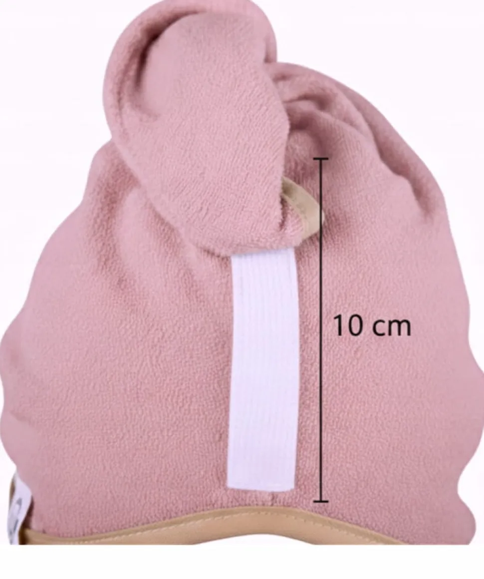 Gruby ręcznik do włosów turban na rzep termofrotte chłonny miękki Babymam