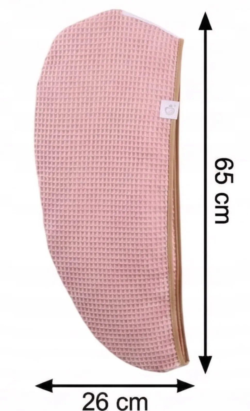 Gruby ręcznik do włosów turban na rzep wafelek chłonny miękki Babymam SPA sauna
