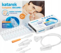 Katarek complete secure + aspirator do nosa  + sól