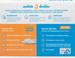 Katarek complete secure + aspirator do nosa  + sól
