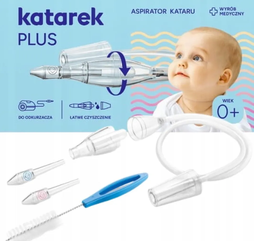 KATAREK PLUS ASPIRATOR DO NOSA DO ODKURZACZA ATEST