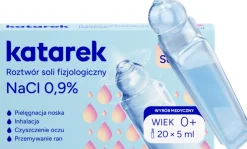 Katarek sól fizjologiczna dla niemowląt 20x5ml