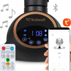 Kidwell bujaczek elektryczny 2w1 leżaczek huśtawka reve