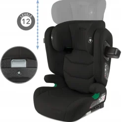 Kidwell fotelik samochodowy tendo 100-150 cm isofix i-size
