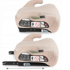 Kidwell fotelik samochodowy podstawka i-size isofix 15-36kg bono 120-150cm