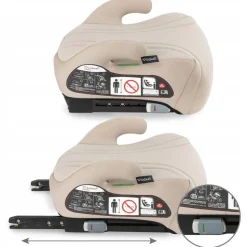 Kidwell fotelik samochodowy podstawka i-size isofix 15-36kg bono 120-150cm
