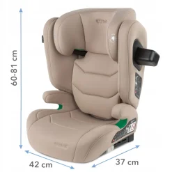 Kidwell fotelik samochodowy tendo 100-150 cm isofix i-size