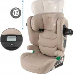 Kidwell fotelik samochodowy tendo 100-150 cm isofix i-size