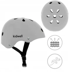 KIDWELL kask ochronny dziecięcy regulowany 52-56cm