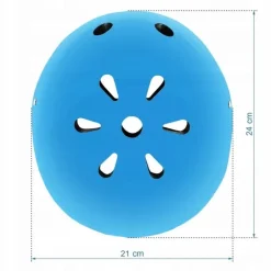 Kidwell kask ochronny dziecięcy regulowany 52-56cm na rower hulajnogę