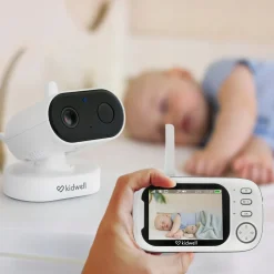 Kidwell niania elektroniczna willi z kamerą na żywo tryb nocny 4x zoom