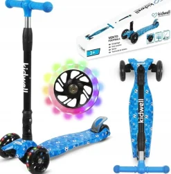 Kidwell vento hulajnoga trójkołowa koła led 50kg