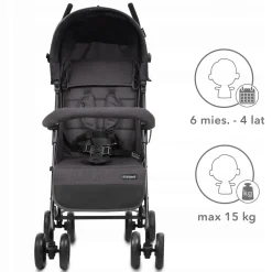 Kidwell wózek spacerowy spacerówka parasolka nelli graphite