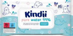 Kindii chusteczki wodne pure water 99% 60szt