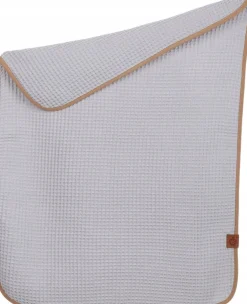 Kocyk dla niemowląt wafel bawełna 100% do wózka gondoli kołyski 78x100 Babymam