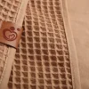 Kocyk dla niemowląt wafel bawełna 100% do wózka gondoli kołyski 78x100 Babymam