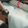 Kocyk dla niemowląt wafel bawełna 100% do wózka gondoli kołyski Babymam