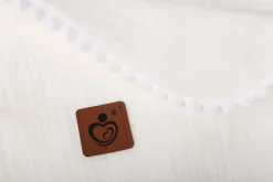 Kocyk muślinowy + poduszka otulacz miś Babymam