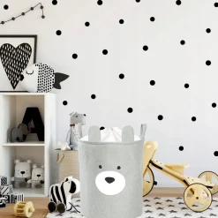 KOSZ NA ZABAWKI ZAMYKANY DUŻY POJEMNIK ORGANIZER MIŚ PREMIUM XXL 63l
