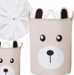 KOSZ NA ZABAWKI ZAMYKANY POJEMNIK ORGANIZER MIŚ PREMIUM XL 43l