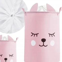 KOSZ NA ZABAWKI ZAMYKANY POJEMNIK ORGANIZER MIŚ PREMIUM XL 43l