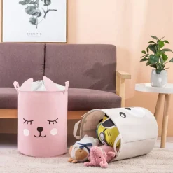 KOSZ NA ZABAWKI ZAMYKANY POJEMNIK ORGANIZER MIŚ PREMIUM XL 43l