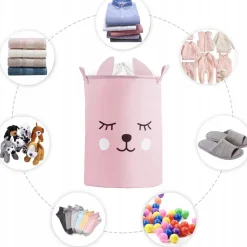 KOSZ NA ZABAWKI ZAMYKANY POJEMNIK ORGANIZER MIŚ PREMIUM XL 43l