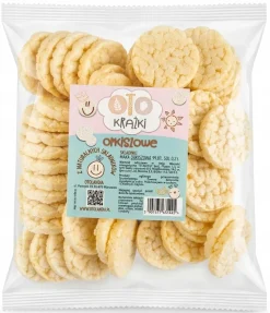 Krążki orkiszowe zdrowa chrupiąca przekąska 60g Otolandia