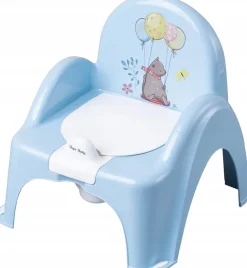 Krzesełko nocnik grający z pozytywką i klapką Tega Baby