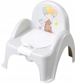 Krzesełko nocnik grający z pozytywką i klapką Tega Baby