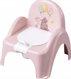 Krzesełko nocnik grający z pozytywką i klapką Tega Baby