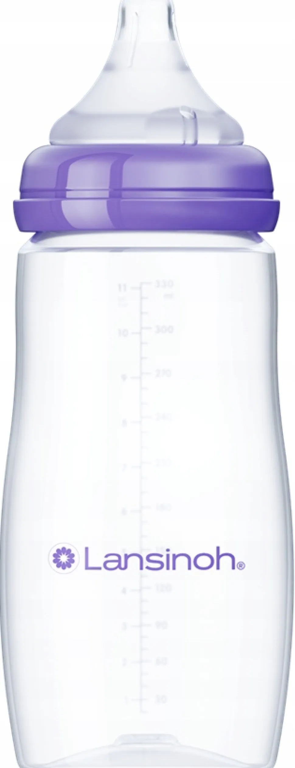 Lansinoh butelka do karmienia 330ml + smoczek szybki przepływ
