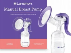 Lansinoh laktator ręczny dwufazowy manualny odciągacz mleka butelka 160ml