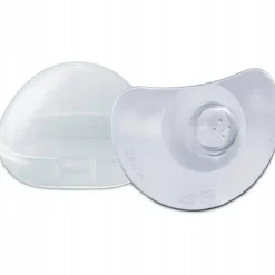 Lansinoh osłonki brodawek nakładki silikonowe 24mm na piersi + etui