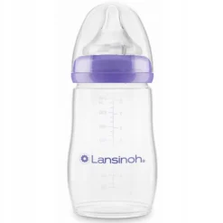 Lansinoh zestaw butelek do karmienia 2x240 ml + smoczki 3m+