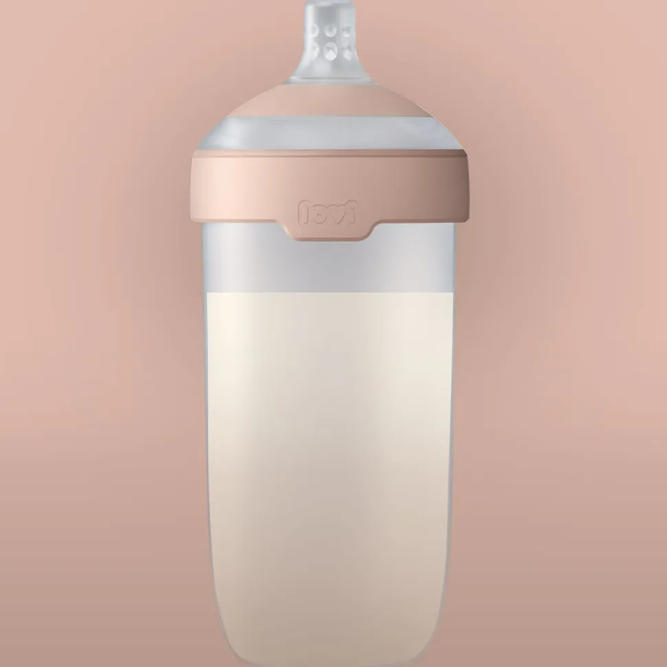 LOVI butelka do karmienia mammafeel 330ml ze smoczkiem dynamicznym 6m+