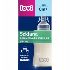 Lovi butelka do karmienia szklana dla niemowląt 150ml 0m+