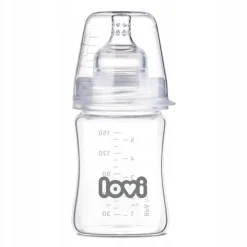 Lovi butelka do karmienia szklana dla niemowląt 150ml 0m+