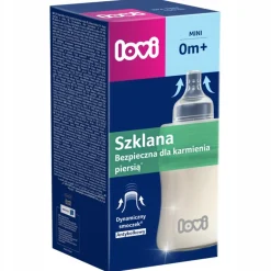 Lovi butelka do karmienia szklana dla niemowląt 150ml 0m+