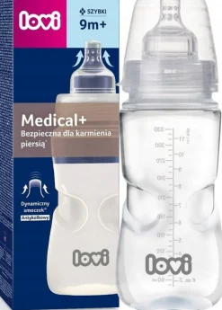 LOVI BUTELKA MEDICAL+ 330ML + SMOCZEK SUPERVENT 9+