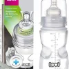 LOVI BUTELKA SAMOSTERYLIZUJĄCA + SMOCZEK 3M+ 250ML