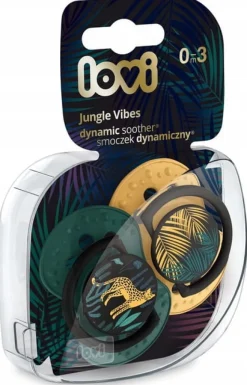 LOVI JUNGLE VIBES SMOCZEK DYNAMICZNY 2 SZT. 0-6 m