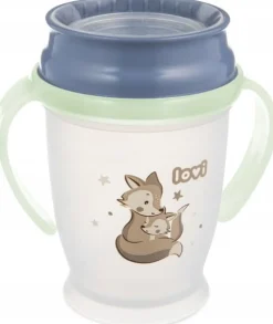 Lovi kubek 360° 250ml night&dy rabbit świecący w ciemności