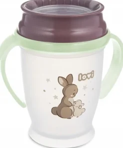 Lovi kubek 360° 250ml night&dy rabbit świecący w ciemności