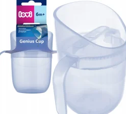 Lovi kubek treningowy genius 150ml z uchwytami 6m+ Ultramarine
