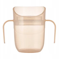 Lovi kubek treningowy genius 150ml z uchwytami 6m+ nude