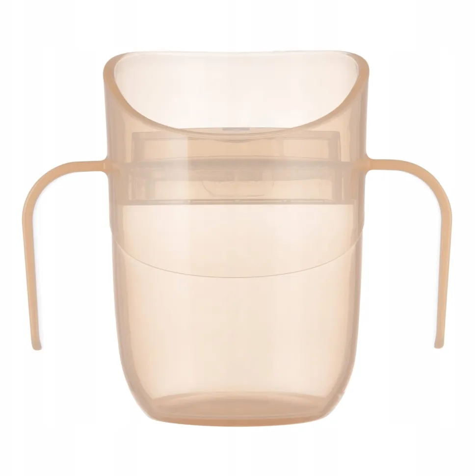 Lovi kubek treningowy genius 150ml z uchwytami 6m+ nude