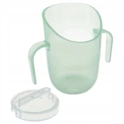 Lovi kubek treningowy genius 150ml z uchwytami 6m+ pistachio